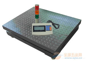 可設(shè)置上下限的3噸電子地磅 三色燈報(bào)警功能解析與應(yīng)用